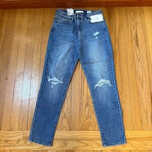 Eunina Women's Straight Blue Jeans